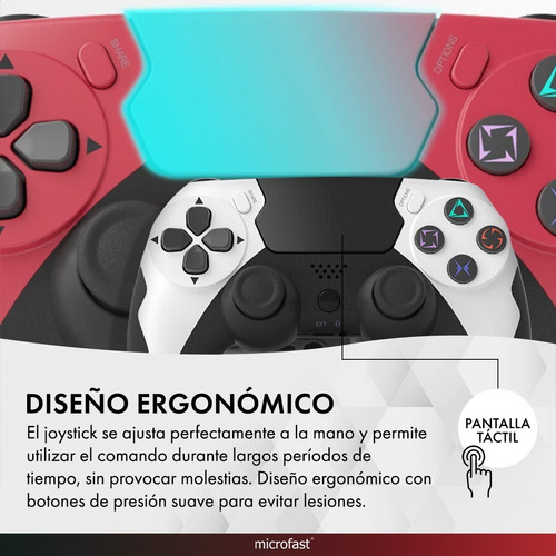 Imagen 4 de 8 de Joystick Inalámbrico P4 / Pc Double Motor Vibration Wireless