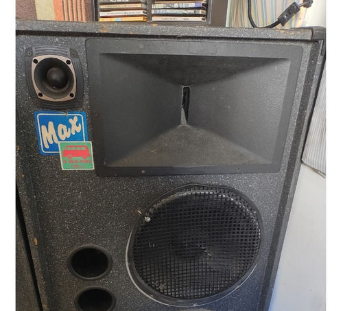 2 Parlantes Max Sound Cajas De Sonido 400 W 8 Ohms 1.24x0.69