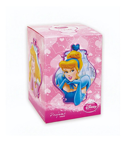 Imagen 1 de 10 de Disney Princess Perfume Infantil X100 Ml 4 Stickets