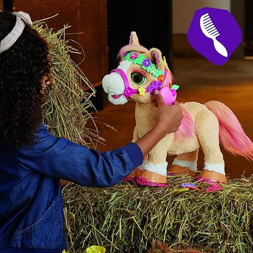 Fur Real Canela Mi Poni Con Estilo 80 Reacciones 26 Accesori