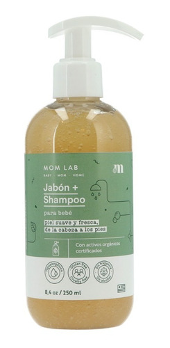 Jabón + Shampoo Para Baño - Momlab