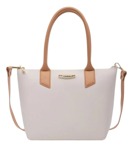Bolsa Petite Jolie Shopping White/avela Pj11274 Cor White