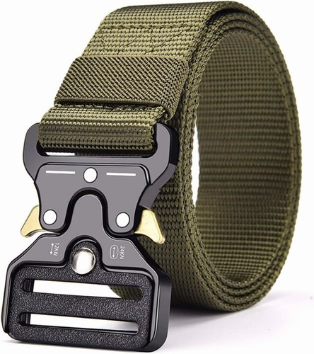 Cinturón Táctico Militar Correa Con Engranajes Cintura 125cm