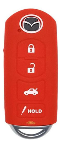 `` Funda Silicon Llave Inteligencia Mazda 3 Mazda 6 Cx3 Cx5
