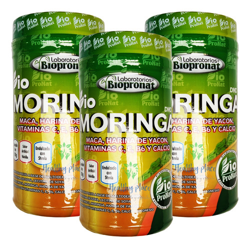 Moringa Maca Yacon Promo 700gr X3 - L a $1