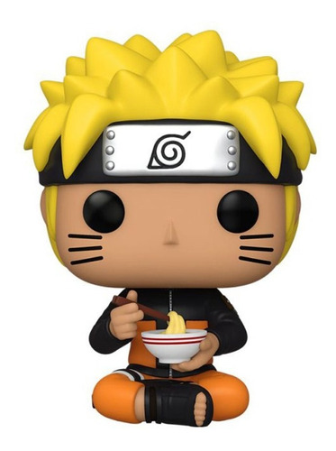 Figura de acción  Funko Naruto Shippuden Naruto W/noodles 50344 de Funko Pop! Animation