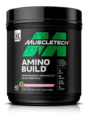 Bcaa Formula Amino Build Muscletech 40 Servings