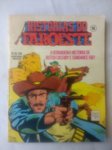 Histórias Do Faroeste Nº 16 - Editora Vecchi - 1981