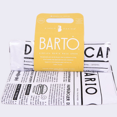 Tapete Higiênico Barto Lavável Impermeável Antiodor - P