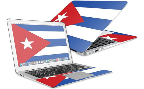 Para Macbook 13 2017 Cubano Flag Mightyskins Durable Unico Y