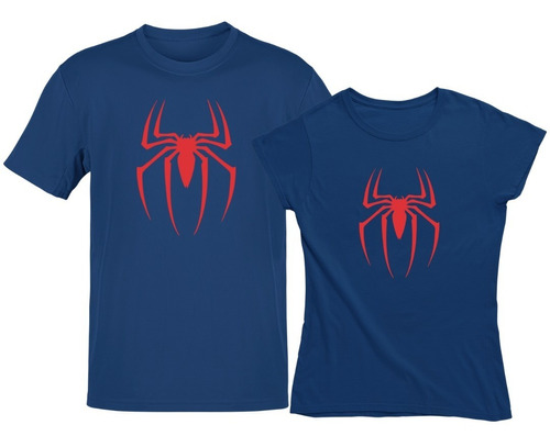 Playeras De Parejas Dúo El Hombre Araña Spiderman Novios