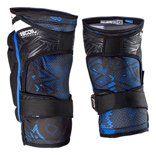 Rodilleras Crash Hk Army L Gotcha Protección Paintball Xtr C Color Azul Talla G