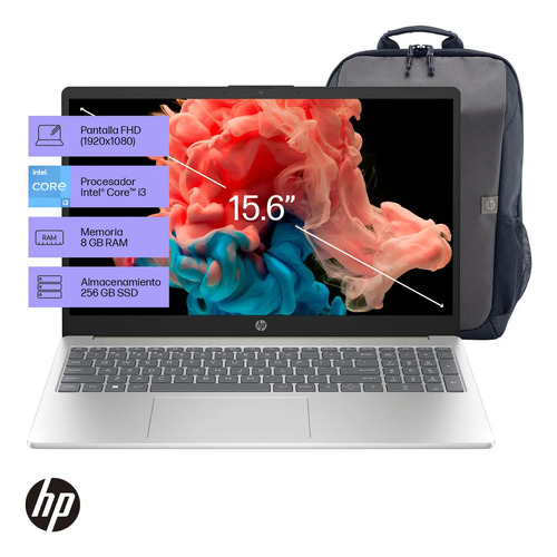 Notebook Hp 15-fd0002la Intel Core I3 8gb Ram 256gb Ssd