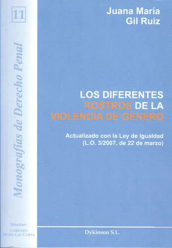 Libro Los Diferentes Rostros De La Violencia De Genero