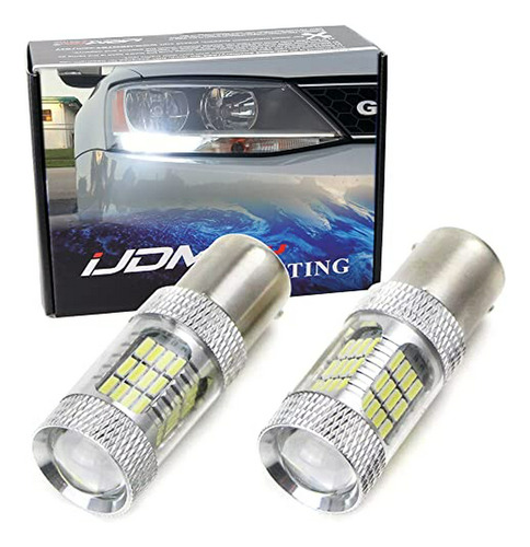 Ijdmtoy (2) Bombillas Led Para Reflector De Espejo Hid Blanc