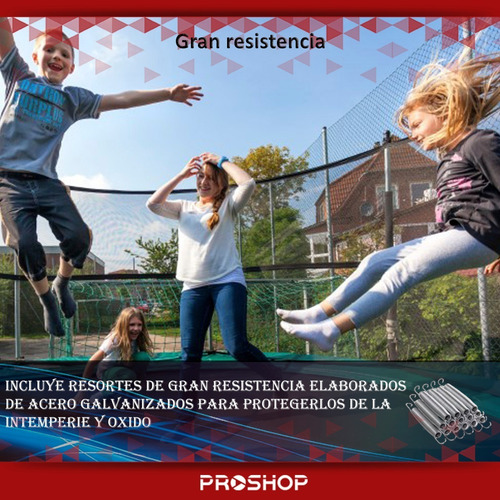 Cama Elastica 3,66 Metros Oferta Red Grande Niño Adulto Mts