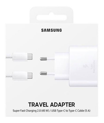 Imagem 2 de 3 de Carregador Original Samsung 25w Turbo S20 S21 Plus Ultra Nfe