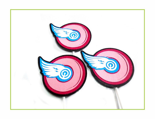 Cupcake Topper Soy Luna Premium Ponque Candybar 24und