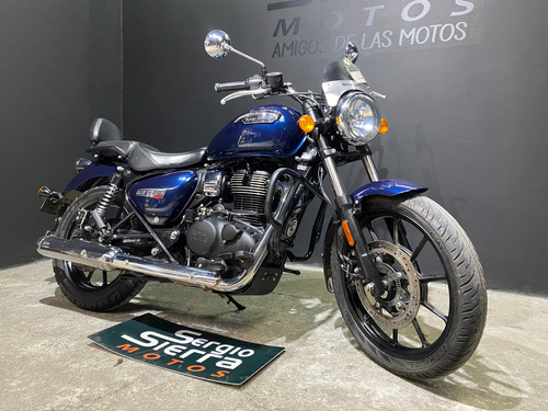 Royal Enfield Meteor 350 Azul 2024