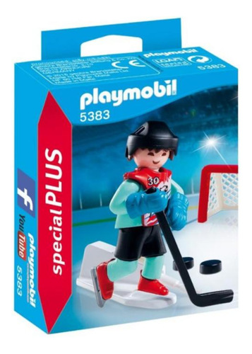 Playmobil Individual Jugador De Hockey Sobre Hielo 5383