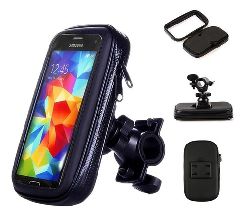 Soporte Telefono Bicicleta Moto Portacelular Funda Protector