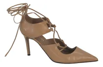 Comprar Zapatos Stilettos Trenzado Nude Paruolo Vestir Mujer T:37