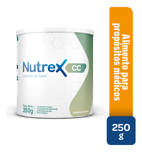 Nutrex Cc Suplemento Proteico Caseinato De Calcio Lata X 250 Original