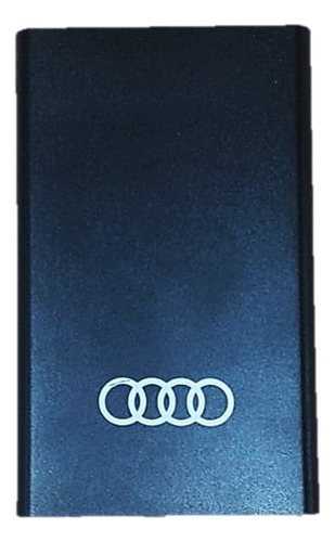 Carregador Celular Portátil Audi Power Bank Cor Preto