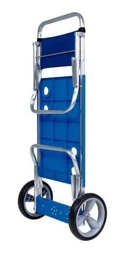 Imagen 5 de 10 de Carrito Playa Mesa Plegable Ruedas Reforzada Playero Camping