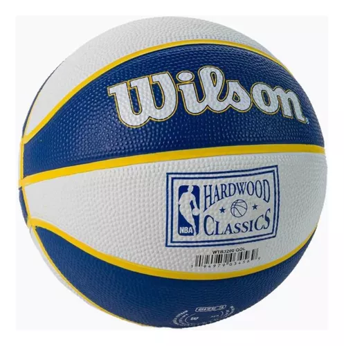 Bola de Basquete Wilson NBA Team Retrô Mini Golden State Warriors - #3