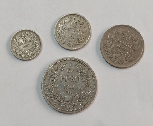 Monedas Chilenas Lote 2