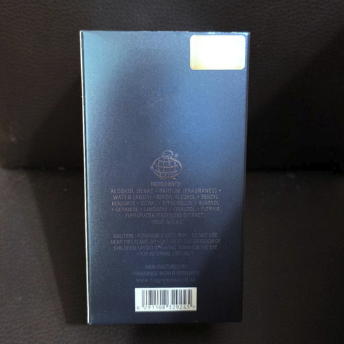 Perfume Celestia Blu De Fragrance World 80ml Nuevo Office