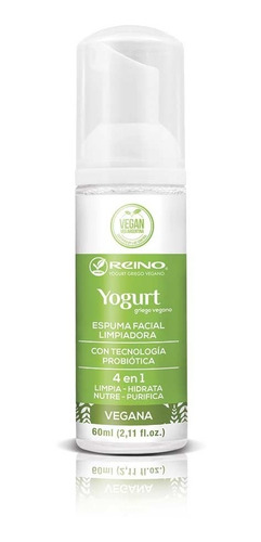 Espuma Facial Limpiadora Vegana - Yogurt Griego - Reino 