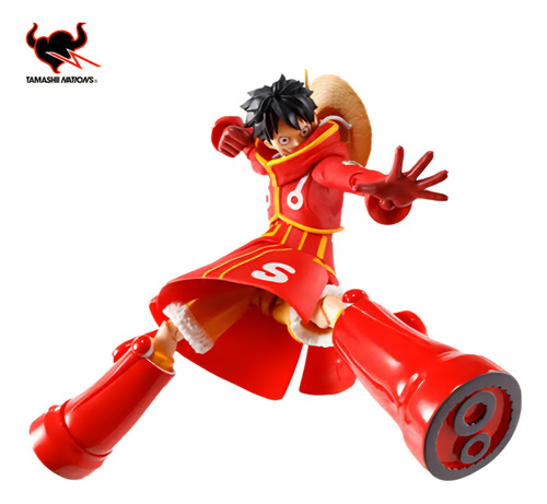 Boneco One Piece Monkey D Luffy Shfiguarts Egghead Bandai