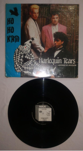 Ho Ho Kam Harlequin Tears Lp Maxi Vinil Impecable 1986