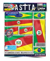 Comprar Kit 8 Bandeiras Estados Resinado Rio Grande Do Sul Cartela