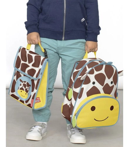 Lonchera Skip Hop Zoo Giraffe 18x11x24 Cm