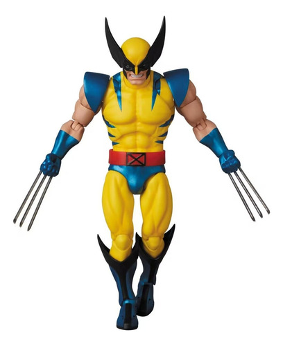 Figuras De Acción Ct Toys Mafex 096 Wolverine Comic X-men