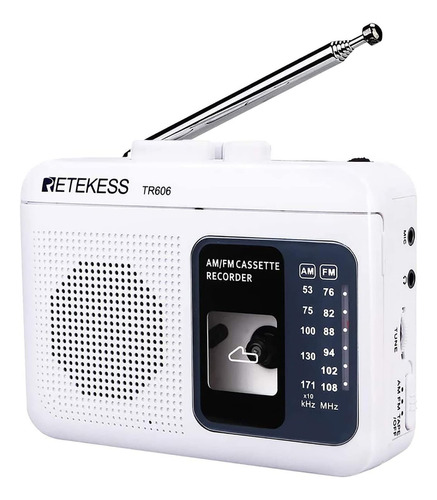 Retekess Tr606 - Reproductor De Casete De Grabadora De Cinta