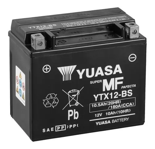 Yuasa Bateria (moto) Ytx12-bs