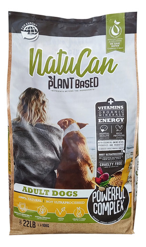 Alimento Balanceado Vegano Perro Natucan 10kg