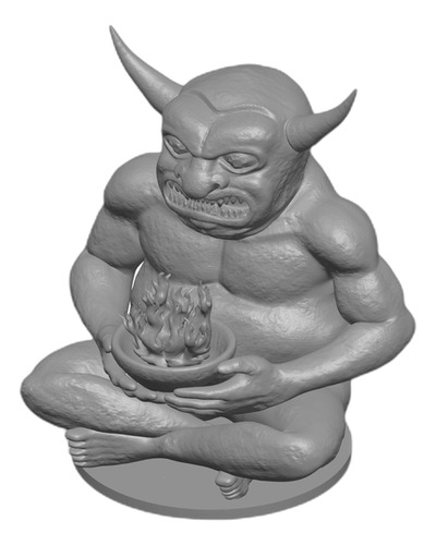 Miniaturas Dnd: Moloch Statue