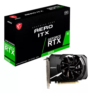 Vga Msi Geforce Rtx 3050 Aero Itx Oc 8gb Gddr6 128 Bits