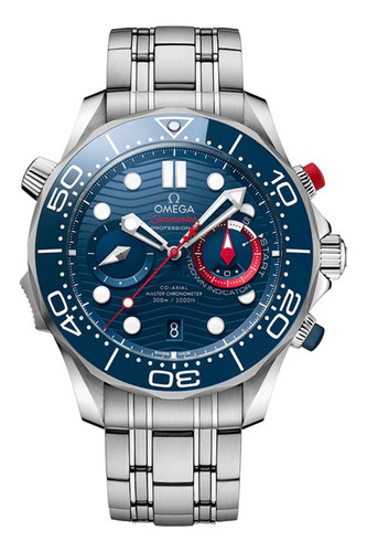 Reloj Tributo Omega Seamaster Diver 300 Blue