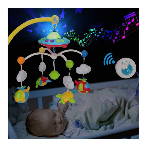 Móvil Bebé Musical Y Proyector 
