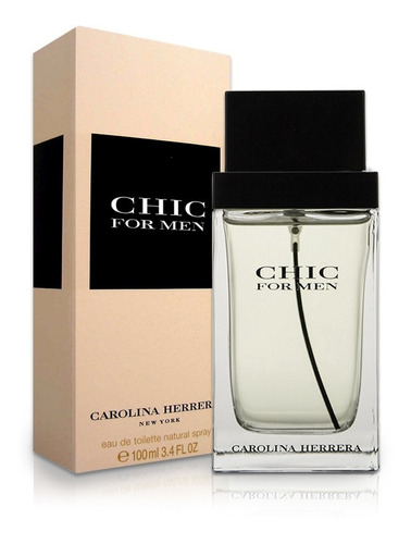 Perfume Chic De Carolina Herrera Para Caballero 100 Ml