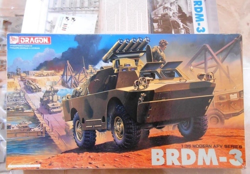 Dragon Vehiculo Ruso Brdm-3 Reconocimiento Comple Armar 1:35