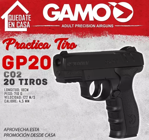Pistola Aire Comprimido Deportiva Calibre 4.5 GAMO de Venta en
