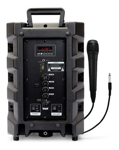 Parlante Karaoke Master G 8 | Spbt8b | Portátil Bluetooth