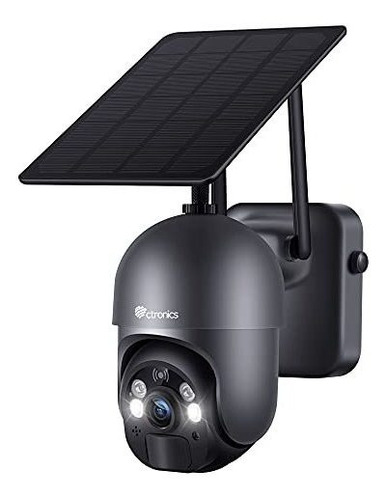 Cámara De Seguridad Solar Ctronics S20-g Vision Nocturna